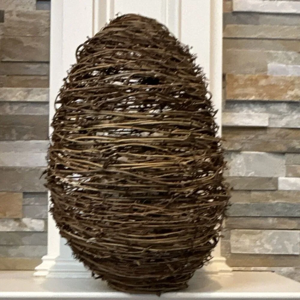 Ashland Artificial Easter Oversized Twig Egg Door Decoration, 16 Inch